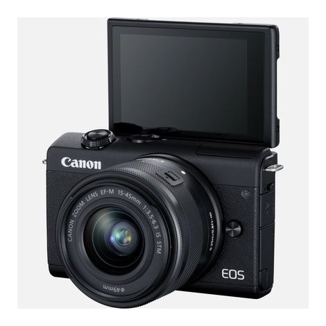 Canon | EOS M200 + EF-M 15-45 IS STM | SLR camera | 24.1 MP | ISO 25600 | Display diagonal 3.0 "" | Wi-Fi | Automatic, manual |